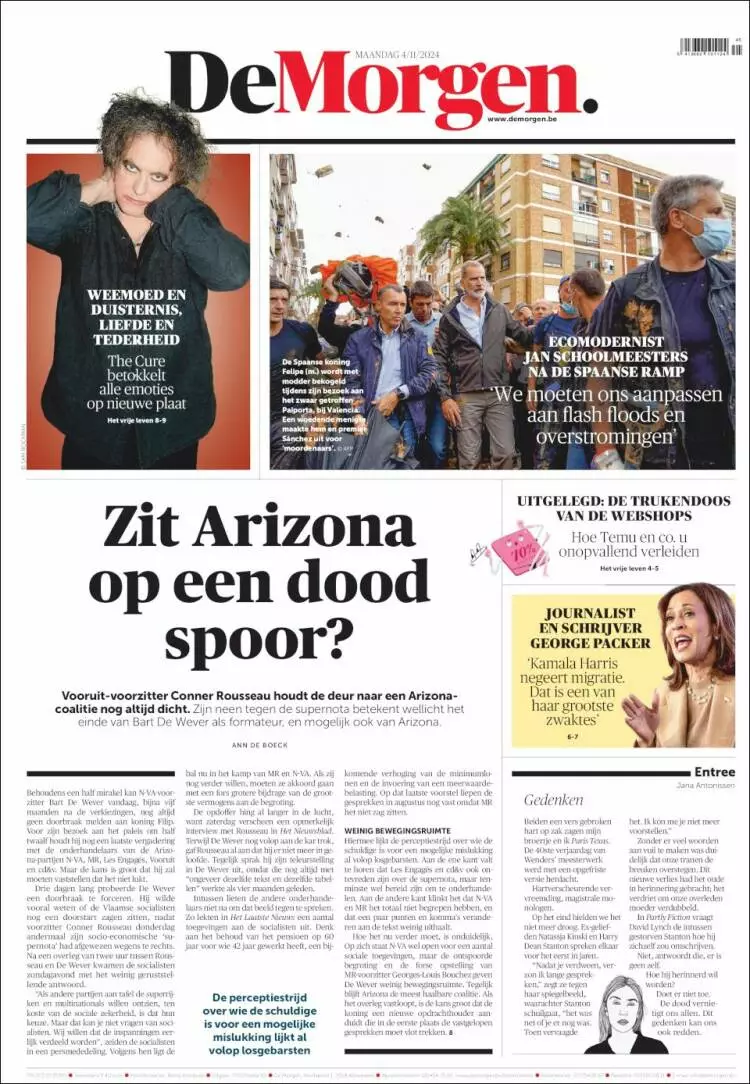 Prima-pagina-de-morgen-edizione-di-oggi-2024-11-04