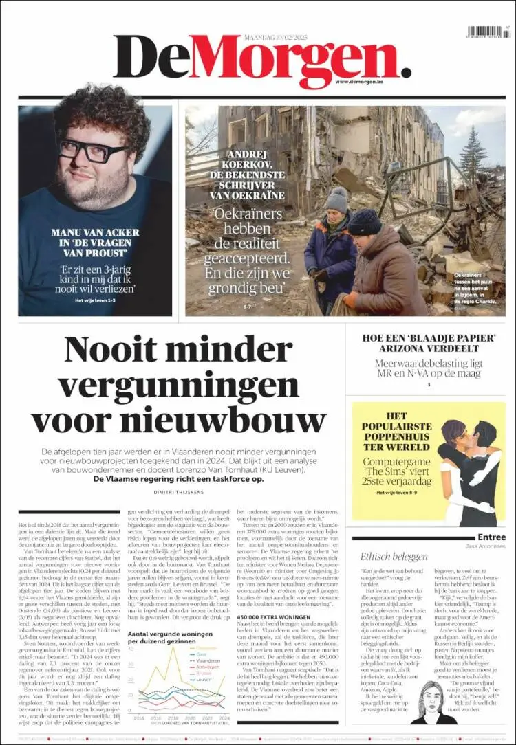 Prima-pagina-de-morgen-edizione-di-oggi-2025-02-10