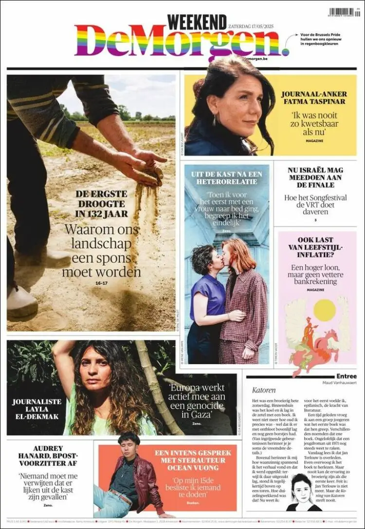 Prima-pagina-de-morgen-edizione-di-oggi-2025-05-17