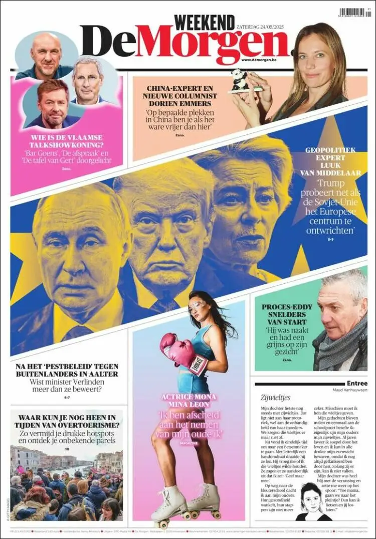 Prima-pagina-de-morgen-edizione-di-oggi-2025-05-24