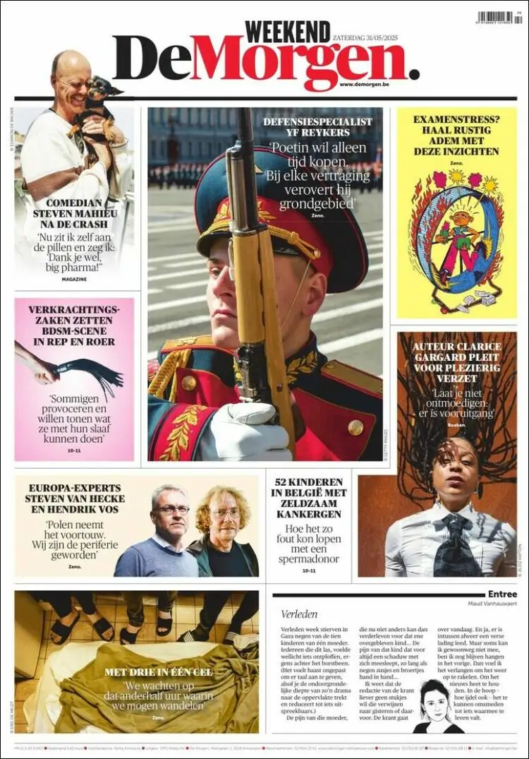 Prima-pagina-de-morgen-edizione-di-oggi-2025-05-31