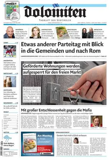 Prima-pagina-dolomiten-del-2025-03-22