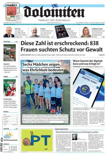 Prima-pagina-dolomiten-del-2026-10-17