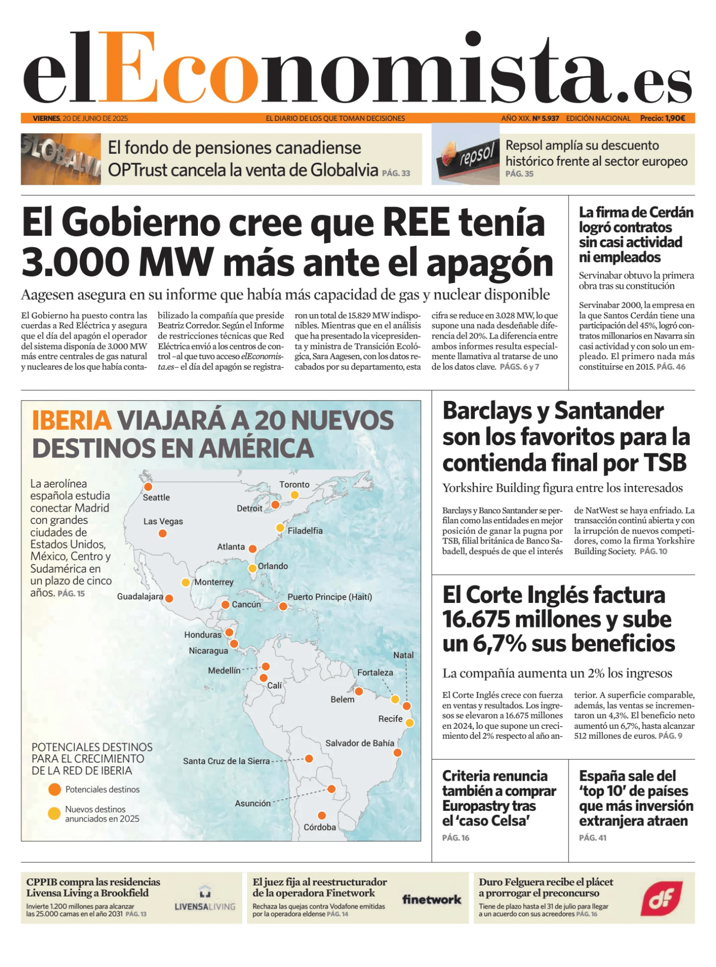 Prima-pagina-el-economista-oggi-edizione-di-oggi-20250620