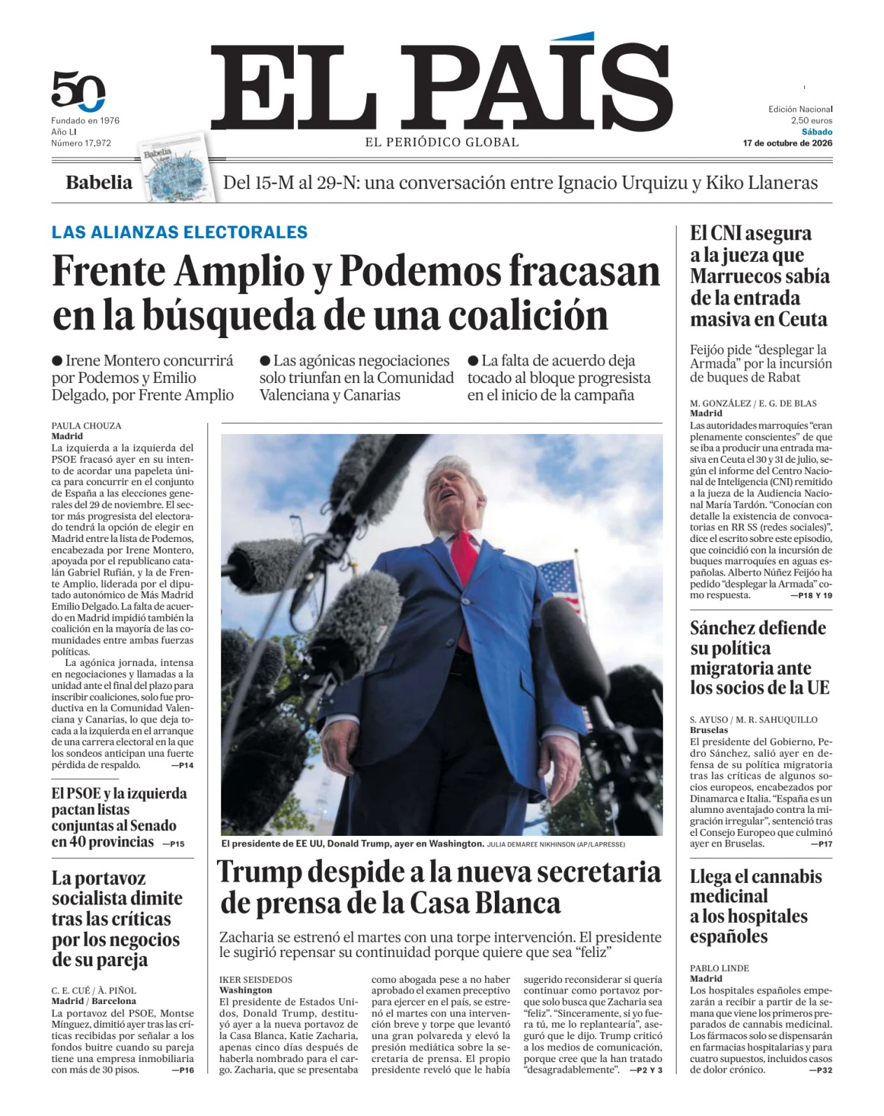 Prima-pagina-el-pais-sport-oggi-edizione-di-oggi-20261017