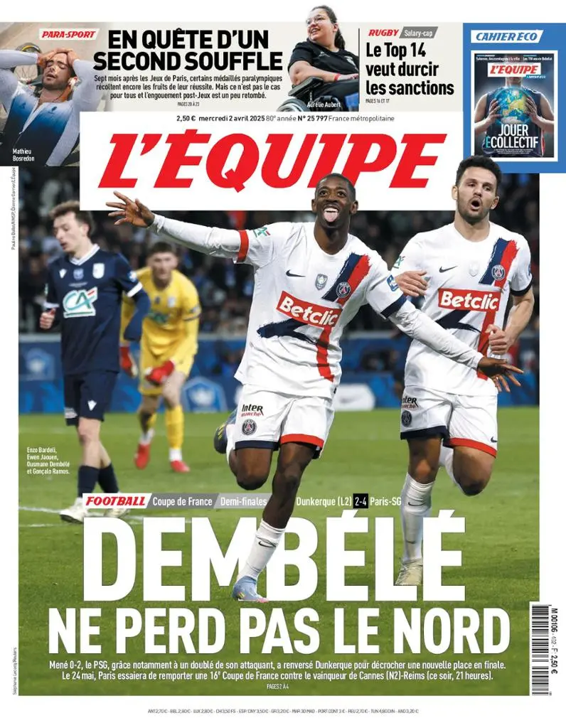 Prima-pagina-equipe-edizione-di-oggi-02-04-2025