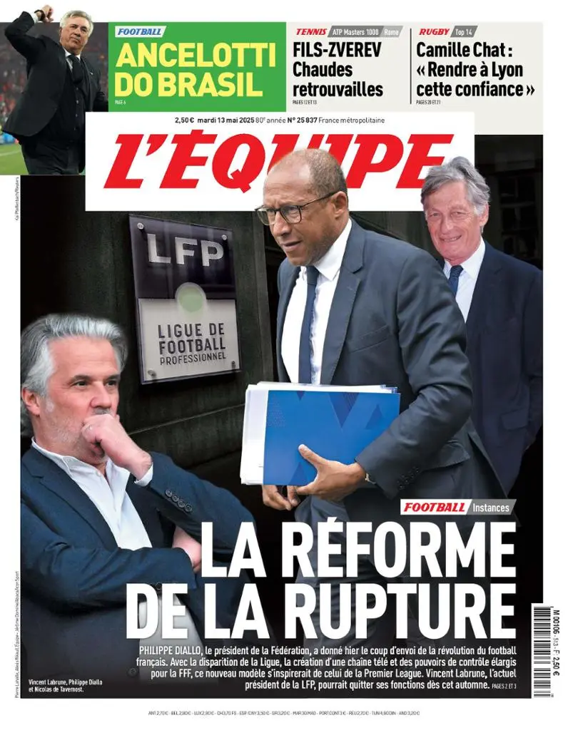 Prima-pagina-equipe-edizione-di-oggi-13-05-2025