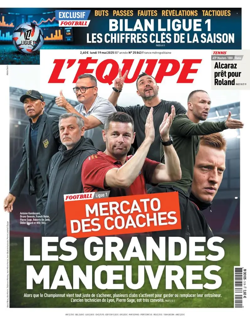 Prima-pagina-equipe-edizione-di-oggi-19-05-2025