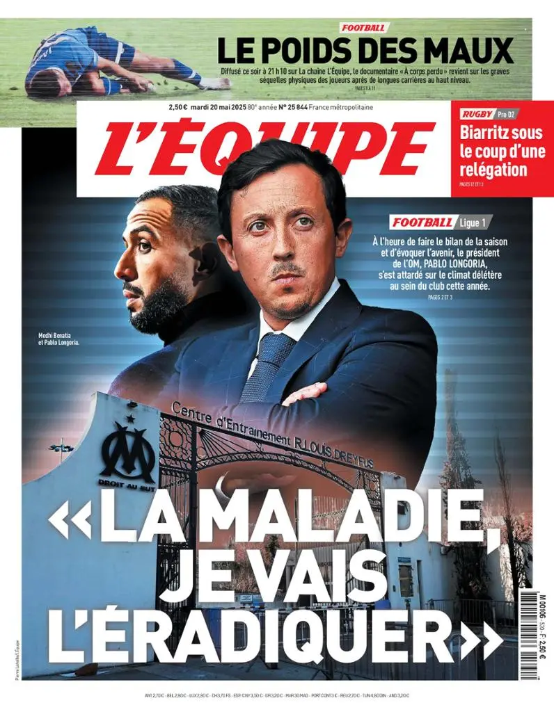 Prima-pagina-equipe-edizione-di-oggi-20-05-2025