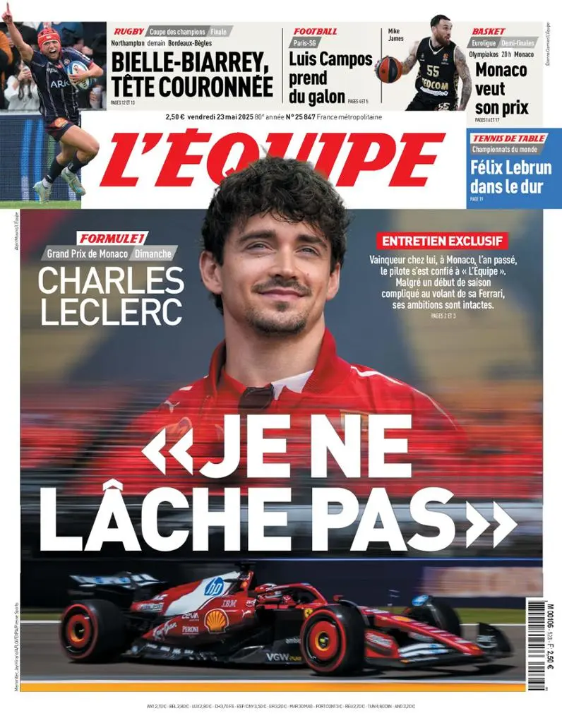 Prima-pagina-equipe-edizione-di-oggi-23-05-2025