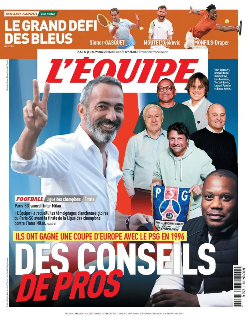 Prima-pagina-equipe-edizione-di-oggi-29-05-2025