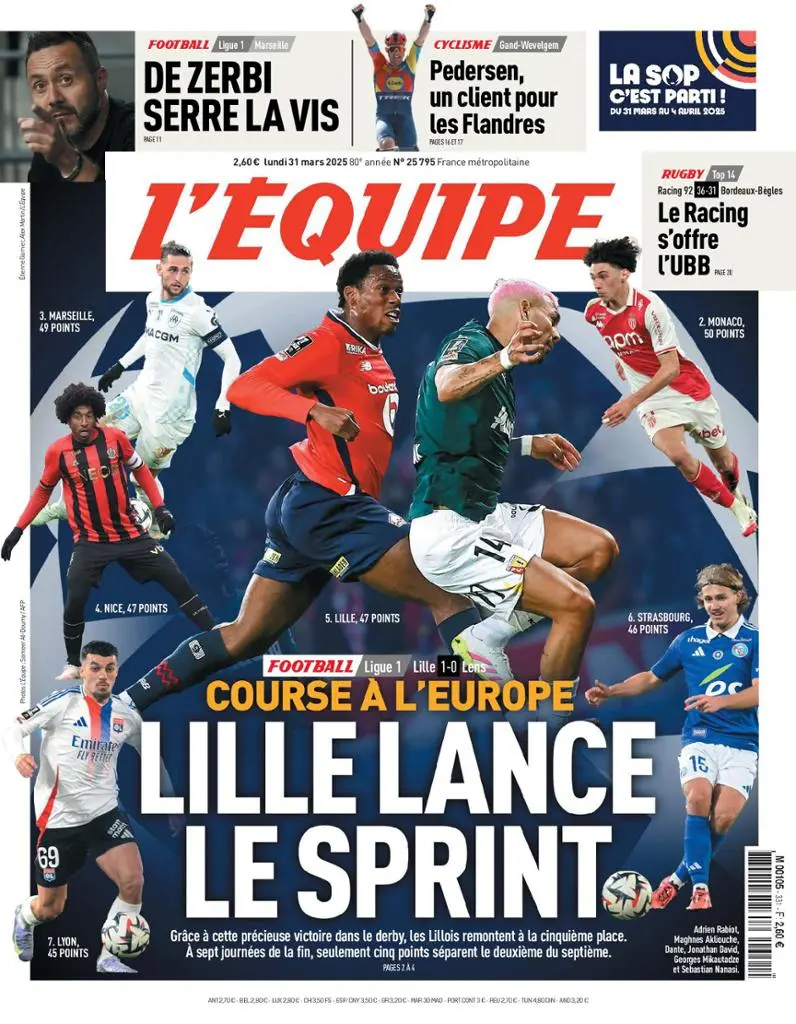 Prima-pagina-equipe-edizione-di-oggi-31-03-2025