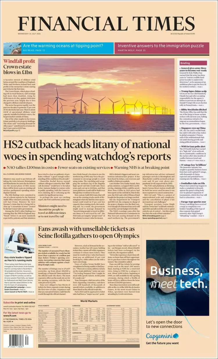 Prima-pagina-financial-times-edizione-di-oggi-2024-07-24