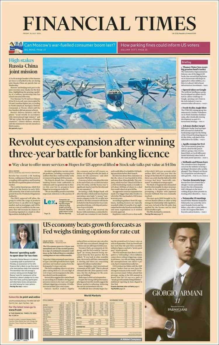 Prima-pagina-financial-times-edizione-di-oggi-2024-07-26