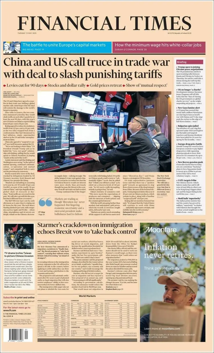 Prima-pagina-financial-times-edizione-di-oggi-2025-05-13