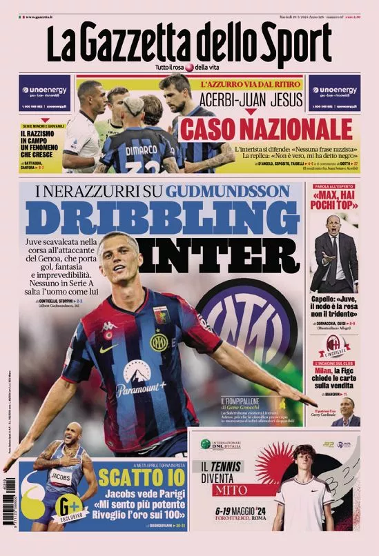 Prima-pagina-gazzetta-dello-sport-edizione-di-oggi-19-03-2024