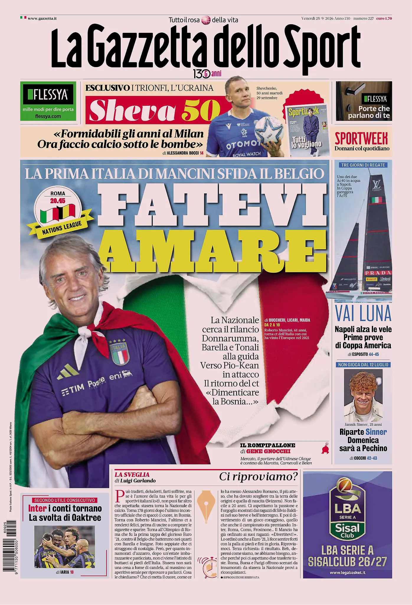 Prima-pagina-gazzetta-dello-sport-edizione-di-oggi-25-09-2026