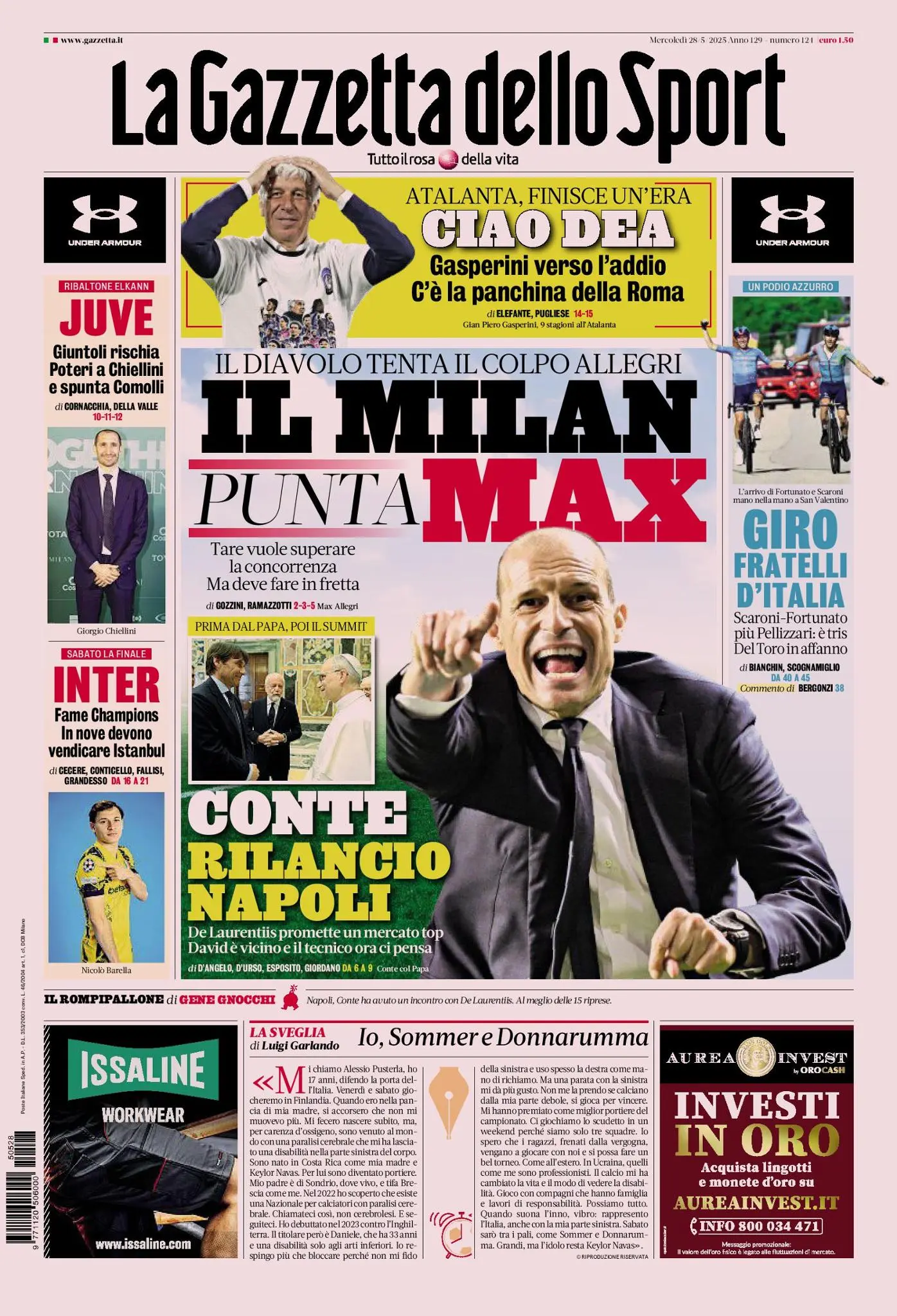 Prima-pagina-gazzetta-dello-sport-edizione-di-oggi-28-05-2025