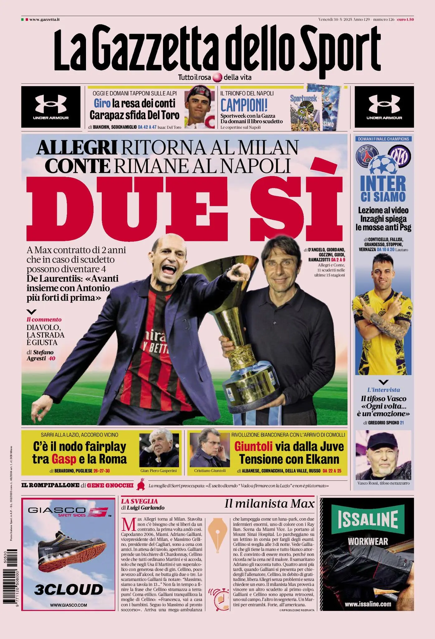Prima-pagina-gazzetta-dello-sport-edizione-di-oggi-30-05-2025