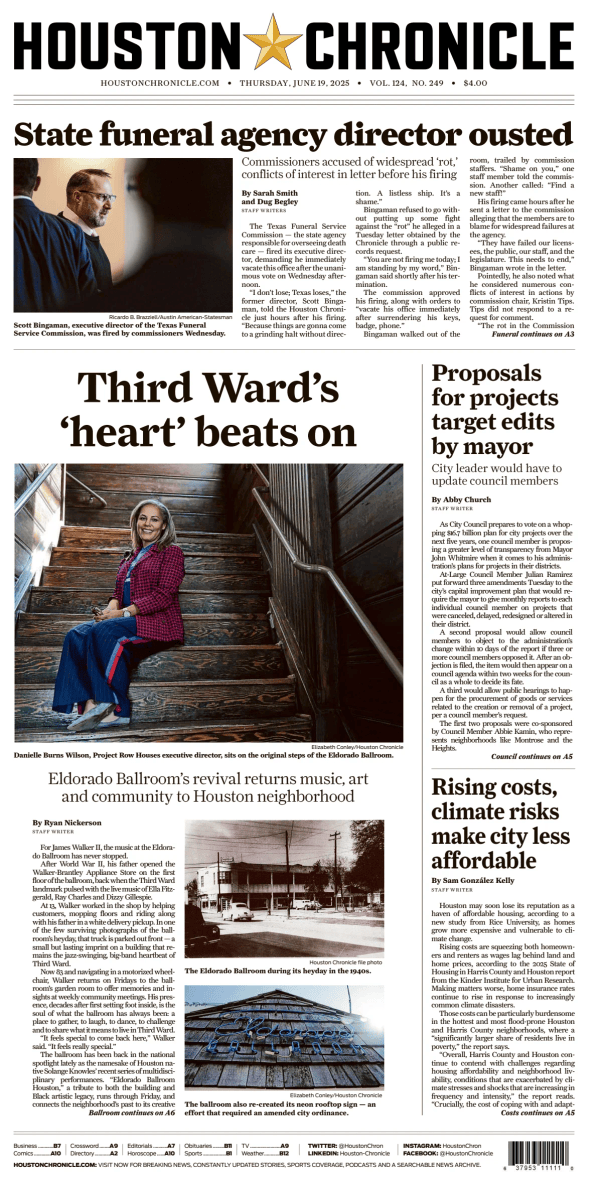 Prima-pagina-houston-chronicle-oggi-edizione-di-oggi-20250619
