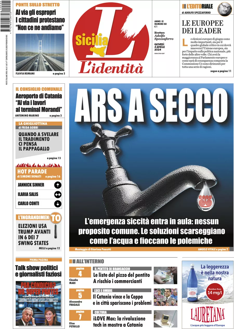 Prima-pagina-identita-sicilia-edizione-palermo-di-oggi-04-04-2024