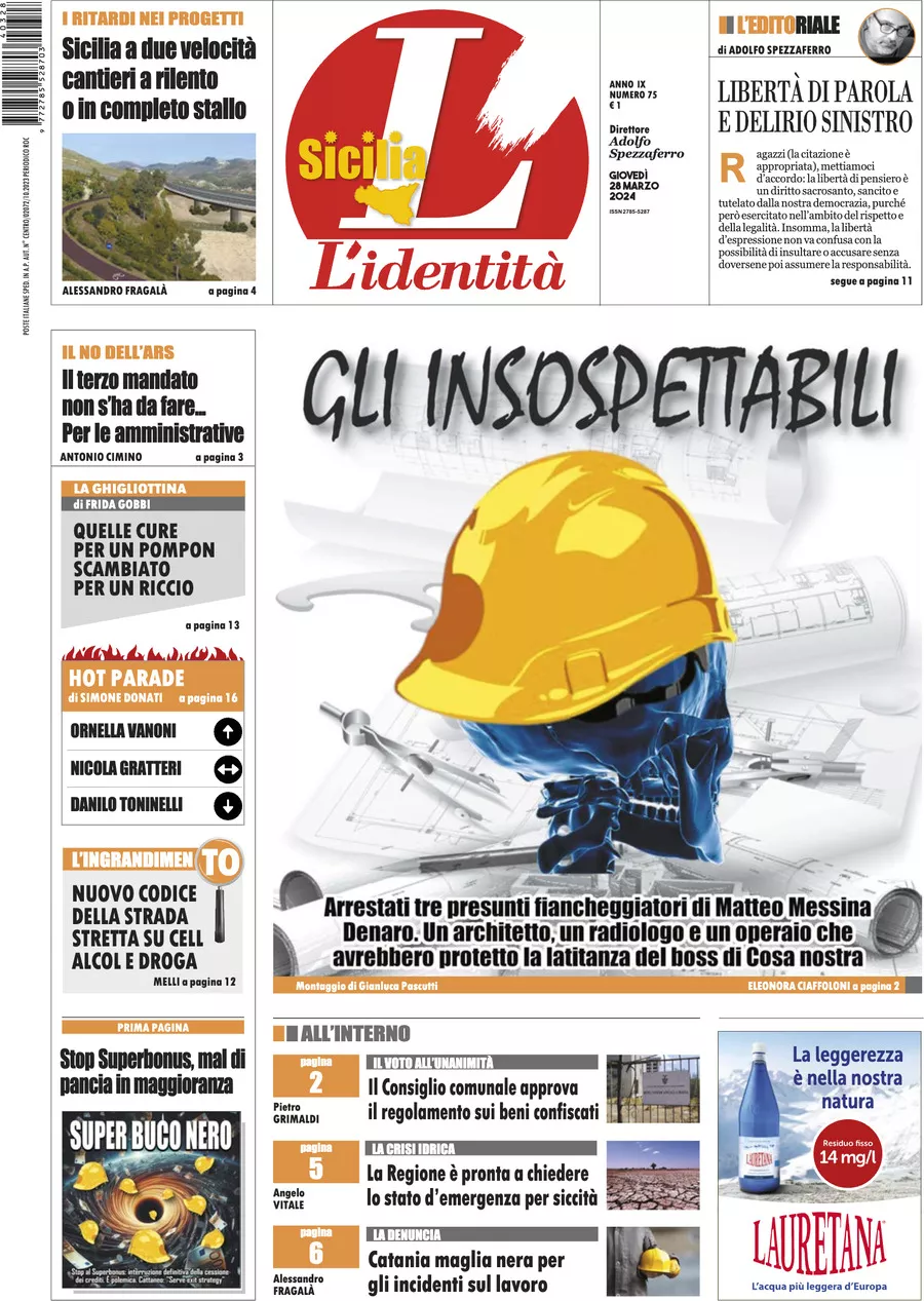 Prima-pagina-identita-sicilia-edizione-palermo-di-oggi-28-03-2024