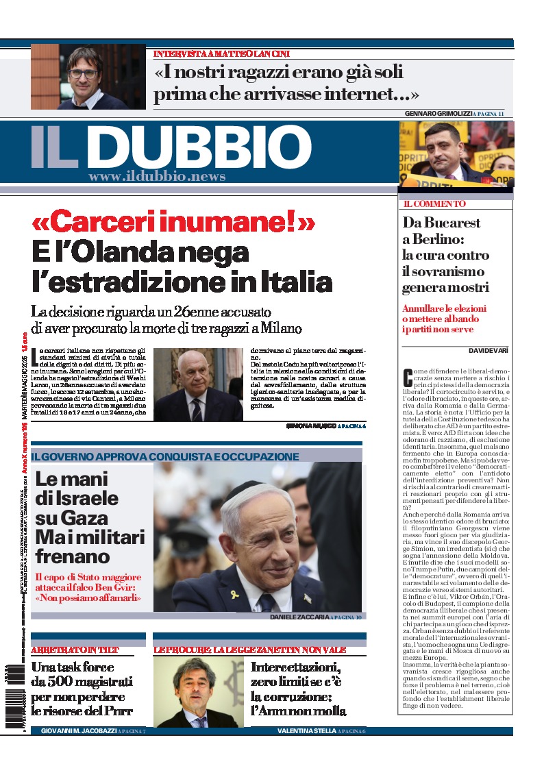 Prima-pagina-il-dubbio-oggi-edizione-di-oggi-20250506