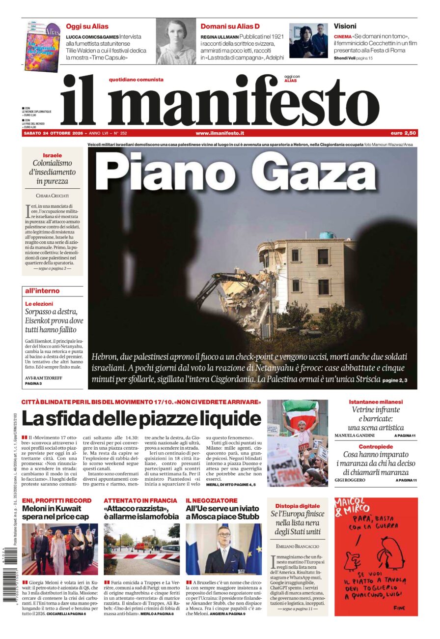 Prima-pagina-il-manifesto-edizione-del-20261024