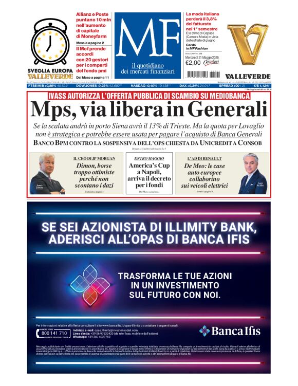 Prima-pagina-milano-finanza-edizione-del-2025-05-21