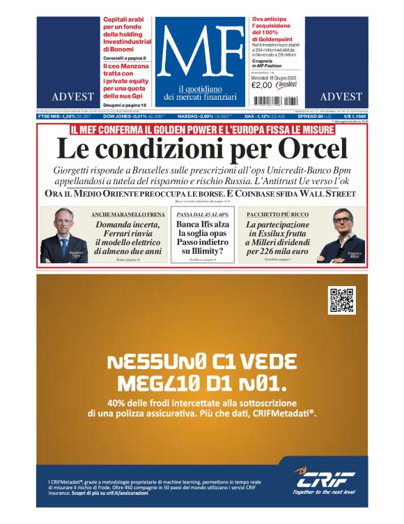 Prima-pagina-milano-finanza-edizione-del-2025-06-18