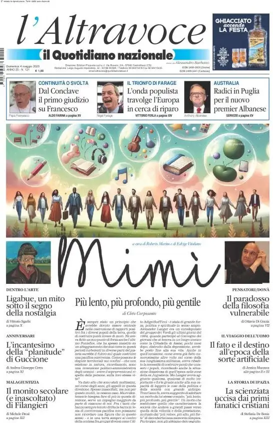 Prima-pagina-il-quotidiano-del-sud-edizione-di-oggi-04-05-2025