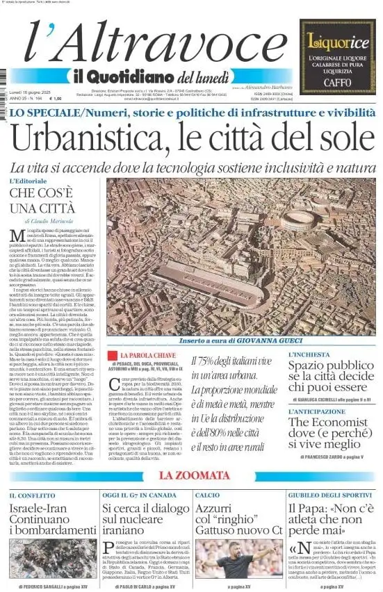 Prima-pagina-il-quotidiano-del-sud-edizione-di-oggi-16-06-2025