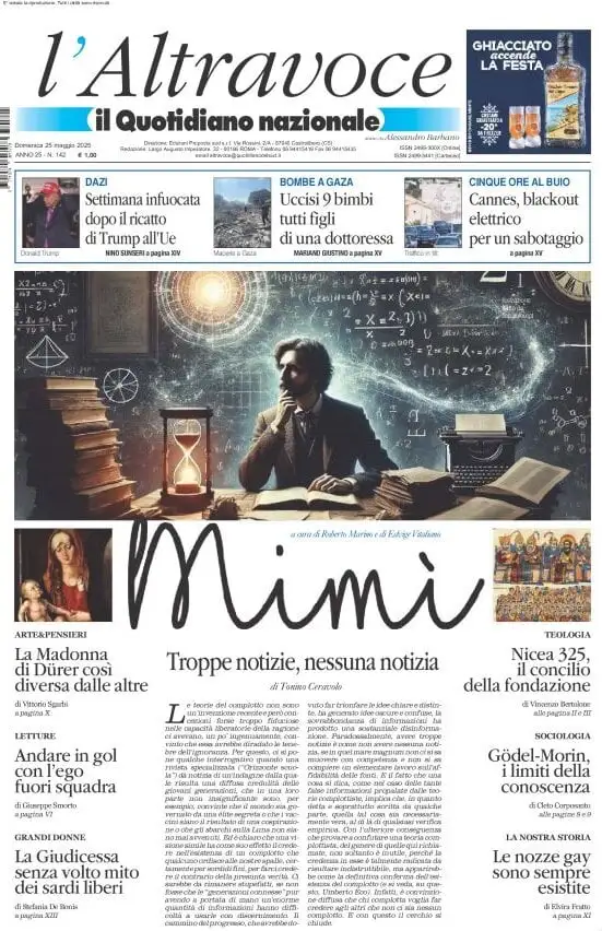 Prima-pagina-il-quotidiano-del-sud-edizione-di-oggi-25-05-2025
