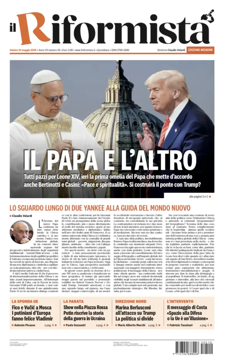 Prima-pagina-il-riformista-edizione-del-10-Maggio-2025
