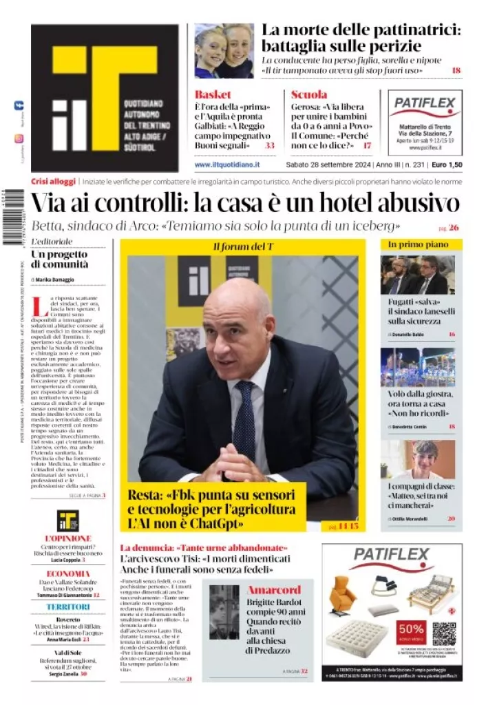 Prima-pagina-il-t-edizione-del-2024-09-28