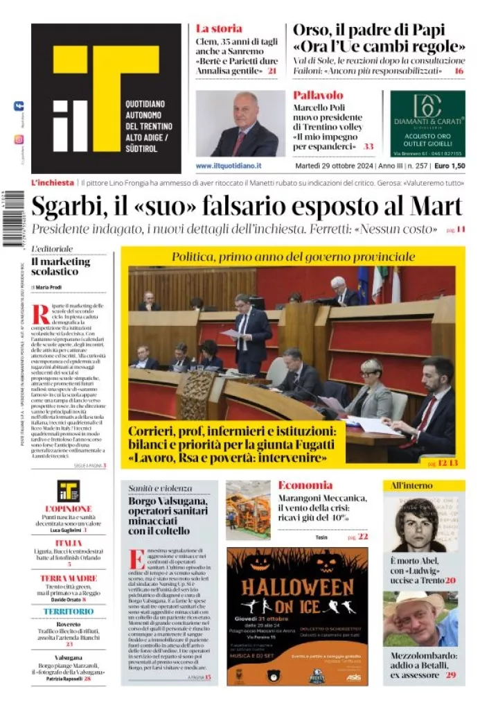 Prima-pagina-il-t-edizione-del-2024-10-29