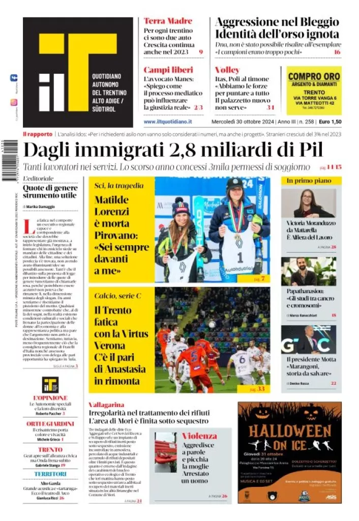 Prima-pagina-il-t-edizione-del-2024-10-30
