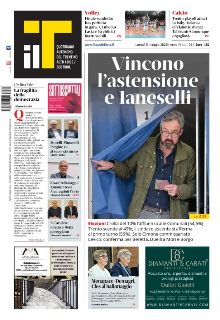 Prima-pagina-il-t-edizione-del-2025-05-05