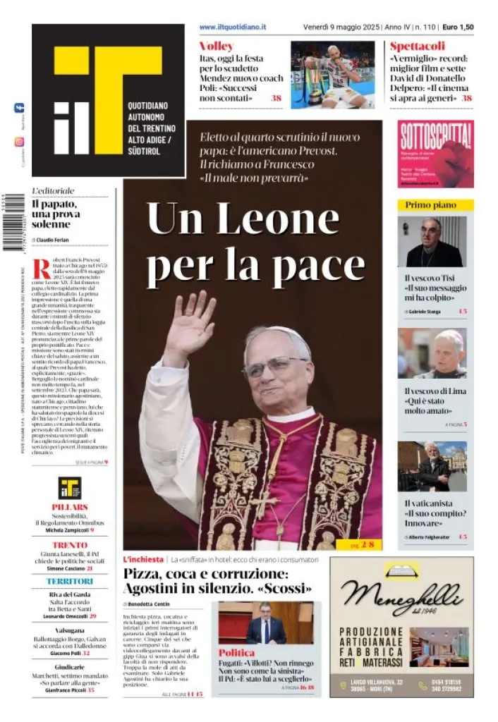 Prima-pagina-il-t-edizione-del-2025-05-09