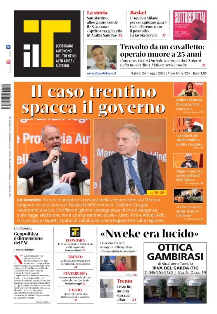 Prima-pagina-il-t-edizione-del-2025-05-24