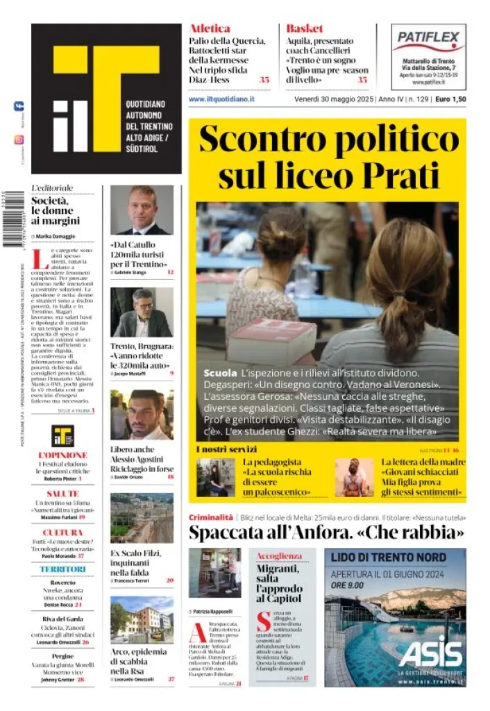 Prima-pagina-il-t-edizione-del-2025-05-30