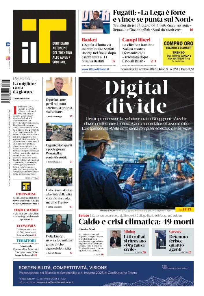 Prima-pagina-il-t-edizione-del-2026-10-25