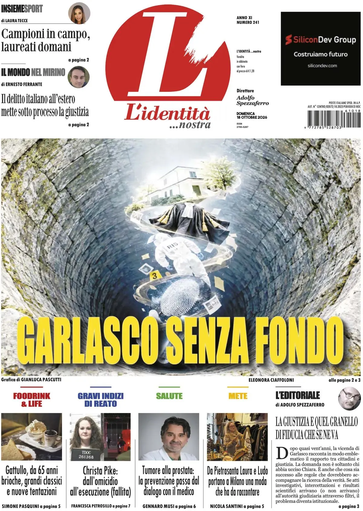 Prima-pagina-l-identita-edizione-di-oggi-18-10-2026