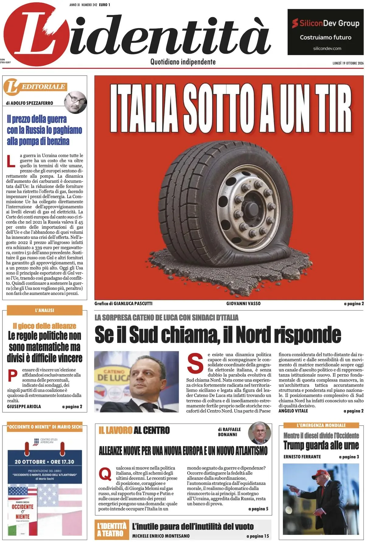 Prima-pagina-l-identita-edizione-di-oggi-19-10-2026