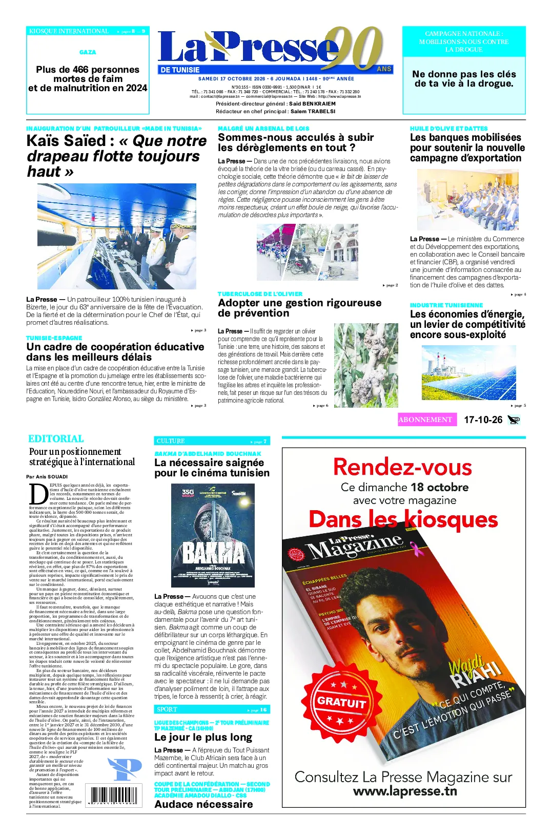 Prima-pagina-del-la-presse-edizione-di-oggi-2026-10-17