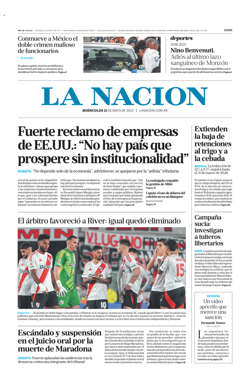 Prima-pagina-la-nation-edizione-di-oggi-20250521