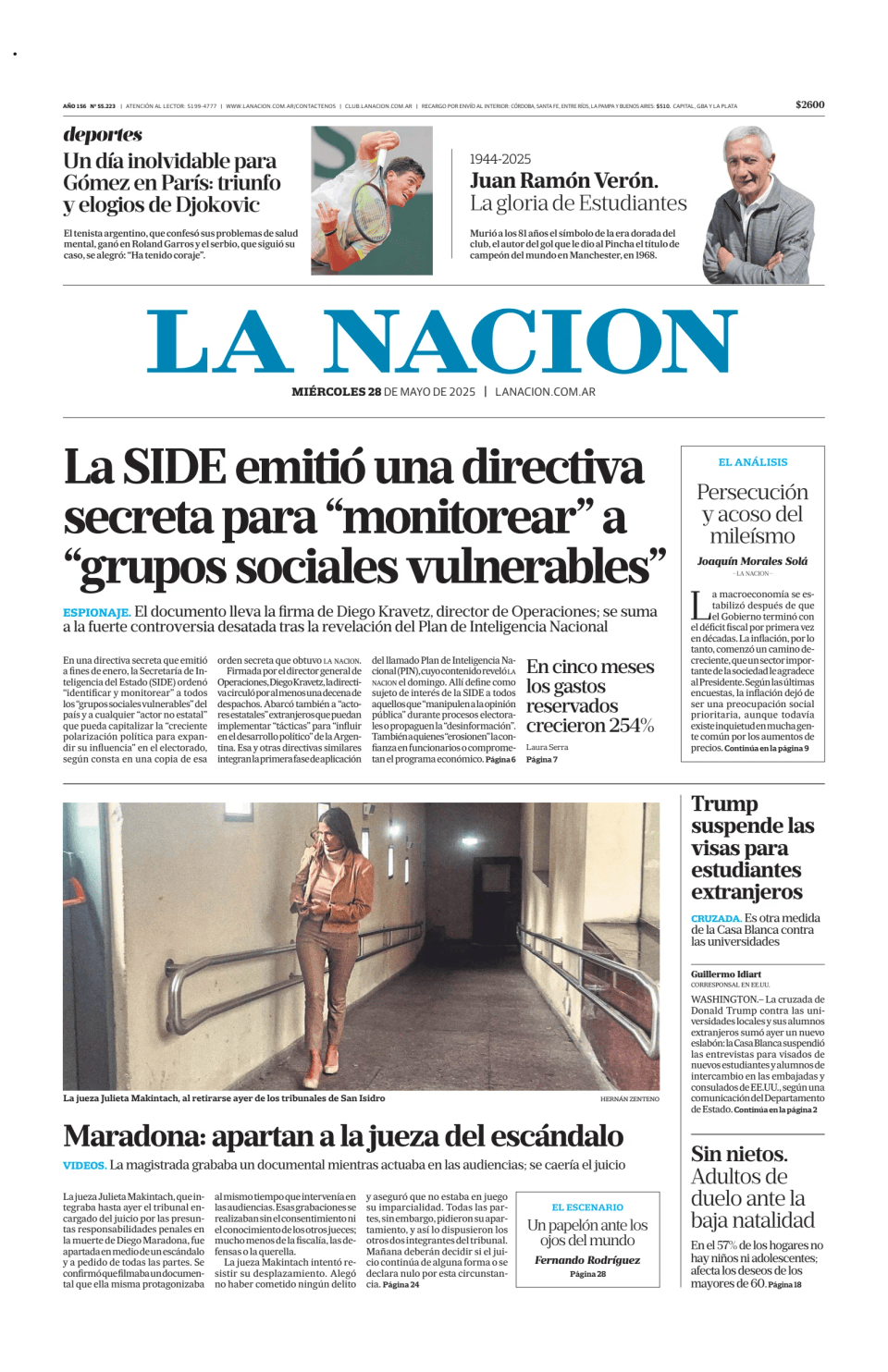 Prima-pagina-la-nation-edizione-di-oggi-20250528