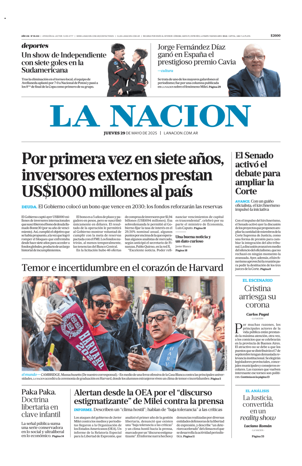 Prima-pagina-la-nation-edizione-di-oggi-20250529