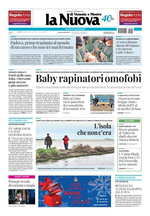 Prima-pagina-la_nuova_di_venezia_e_mestre-edizione-di-oggi-2024-12-12