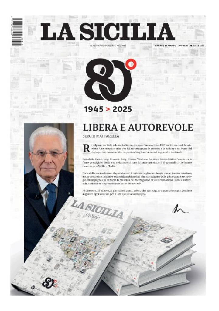Prima-pagina-la-sicilia-edizione-palermo-di-oggi-15-03-2025